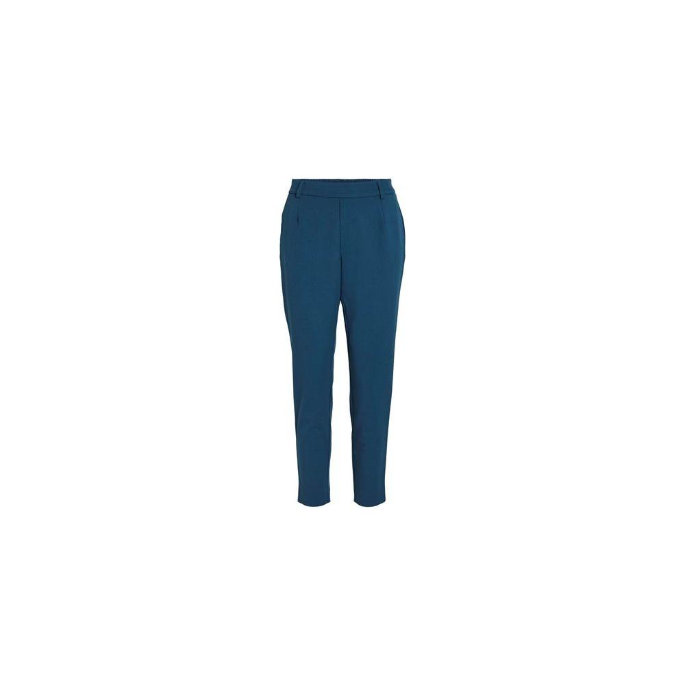Vila Clothes Blue Polyester Jeans & Pant Vila Clothes Dark Slate Gray
