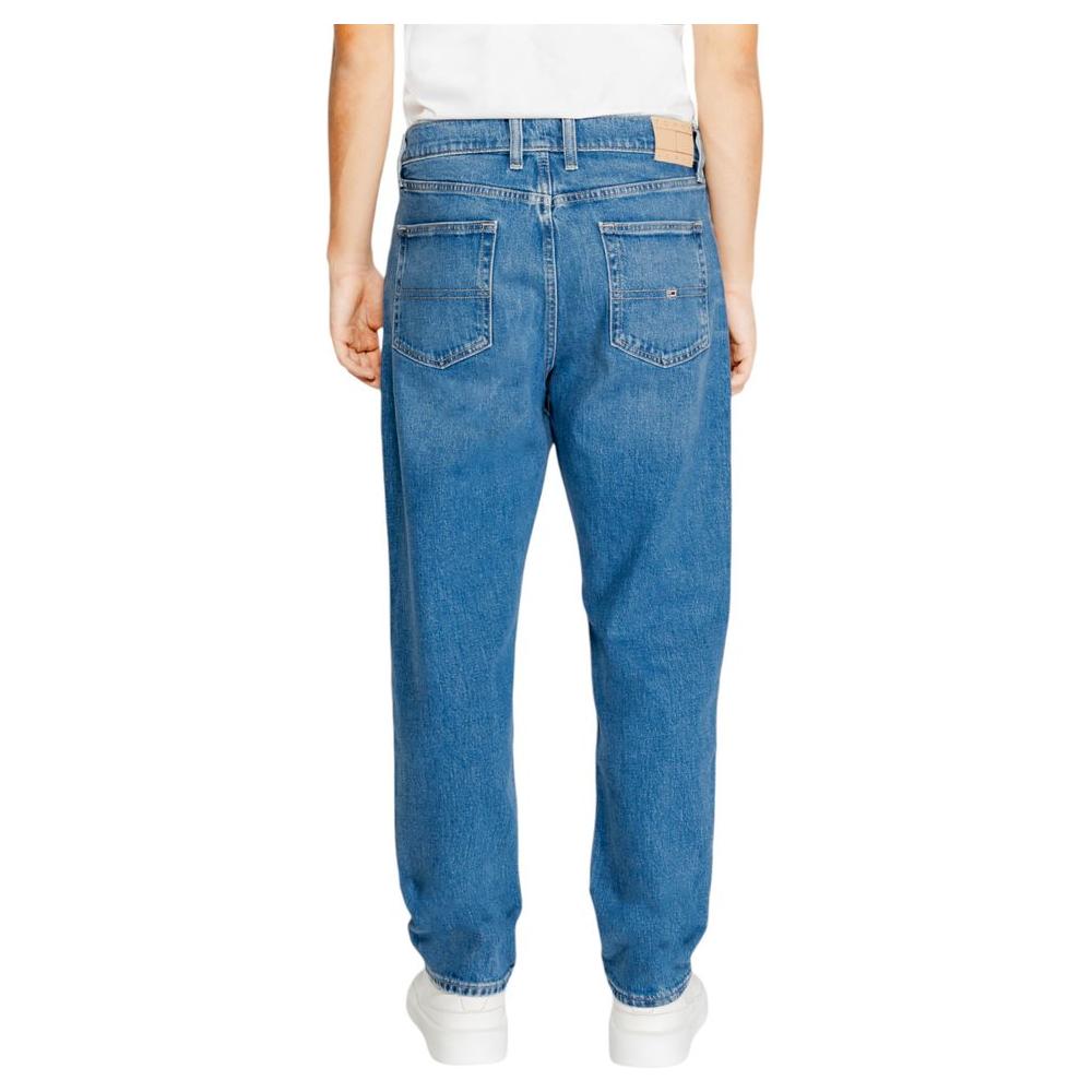 Tommy Hilfiger Jeans Blue Recycled Cotton Jeans & Pant Tommy Hilfiger Jeans Steel Blue