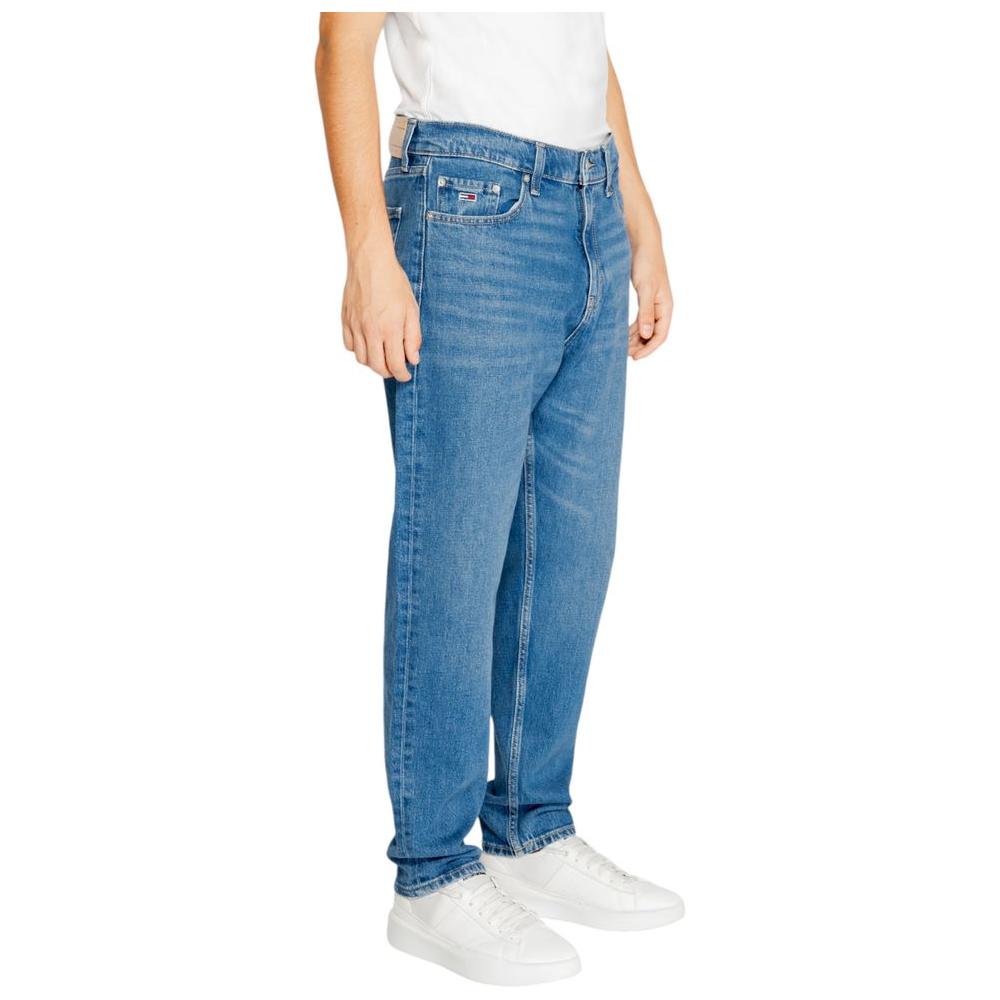 Tommy Hilfiger Jeans Blue Recycled Cotton Jeans & Pant Tommy Hilfiger Jeans Steel Blue