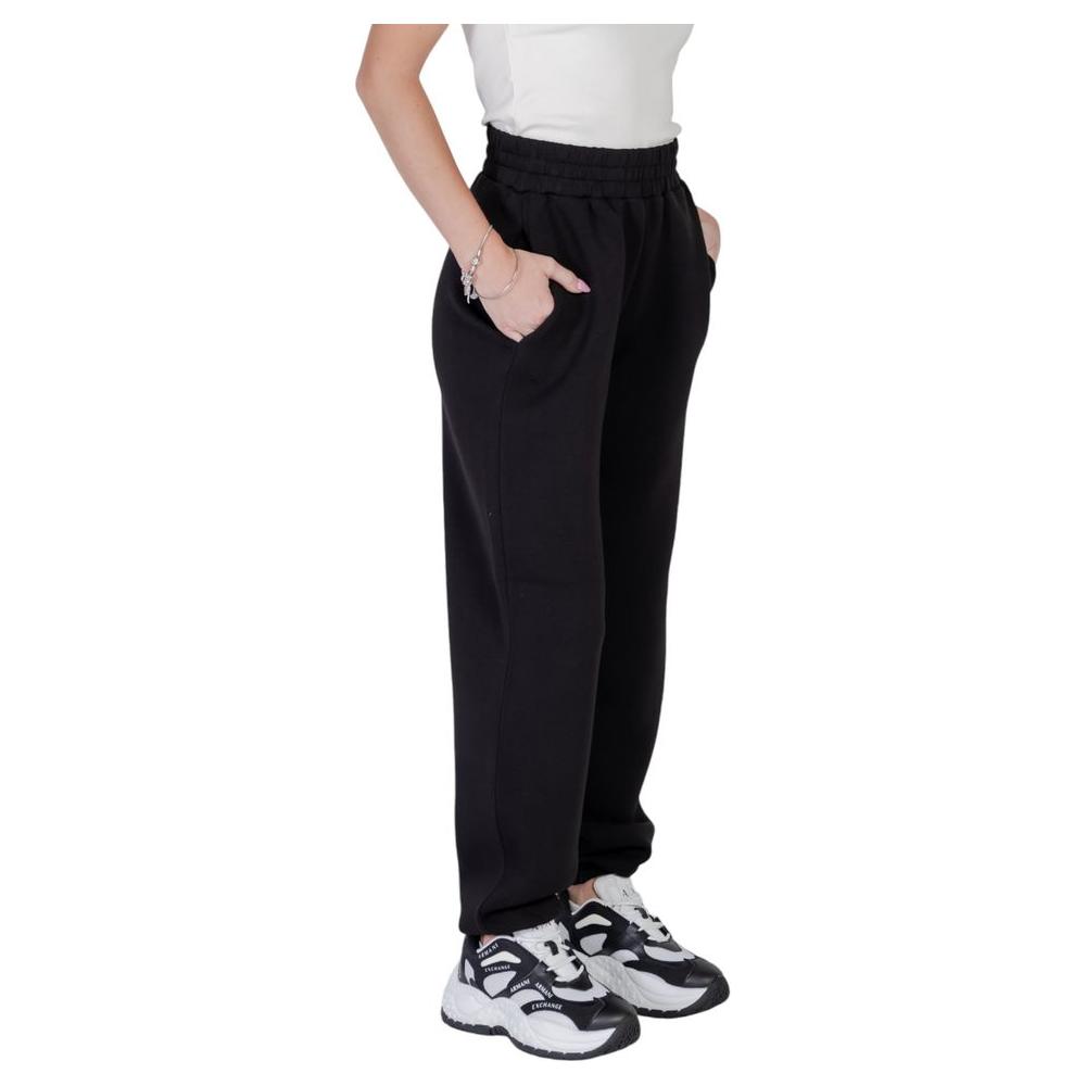 Guess Active Black Viscose Jeans & Pant Guess Active Gray