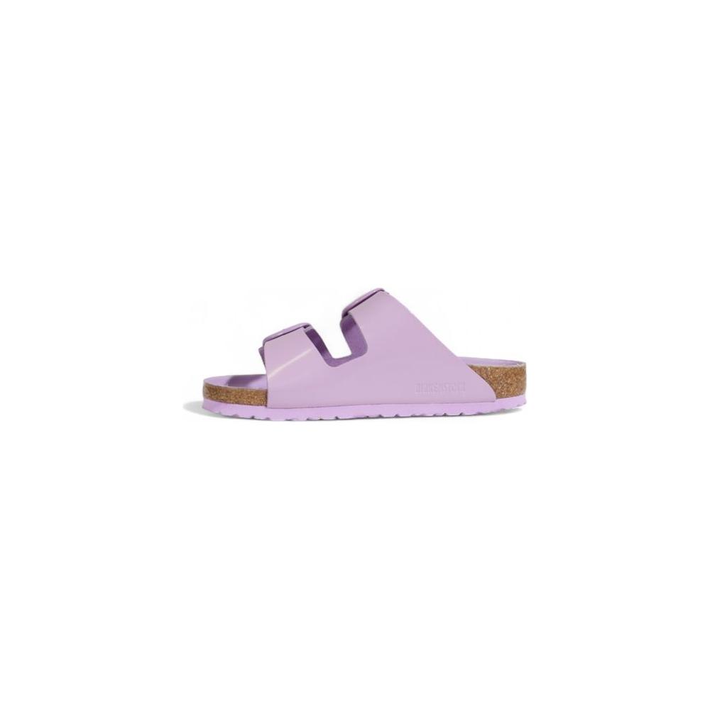 Birkenstock Purple Vegan Leather Sandal Birkenstock Thistle