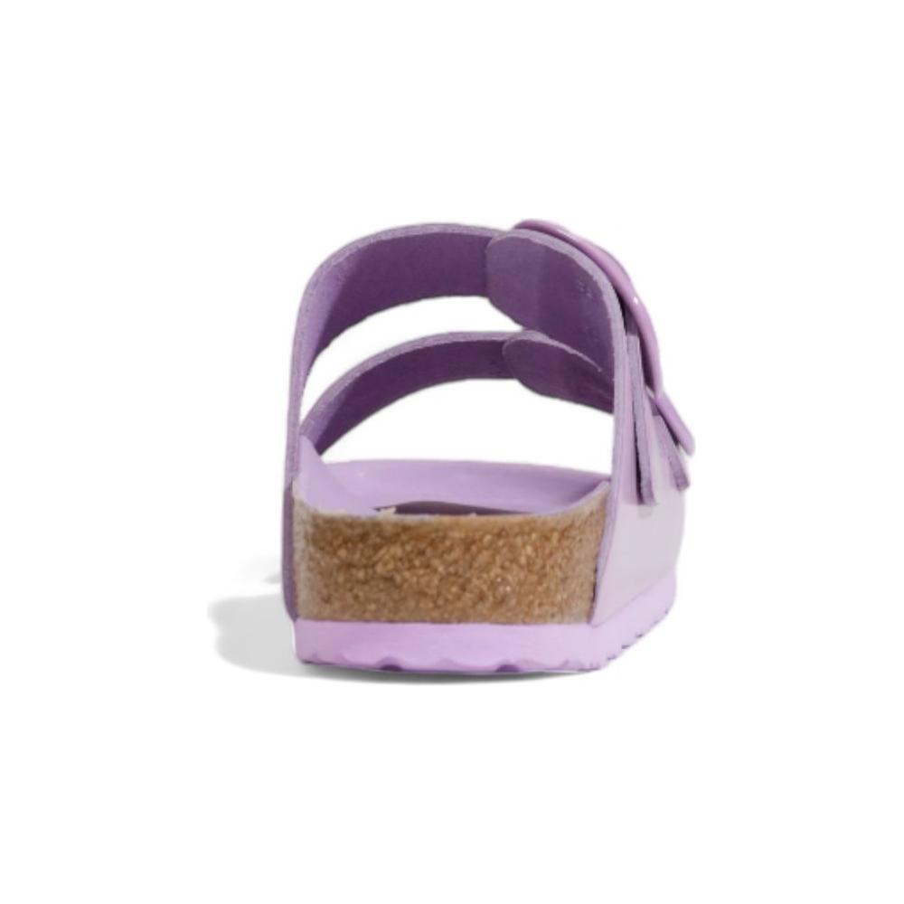 Birkenstock Purple Vegan Leather Sandal Birkenstock Dark Gray