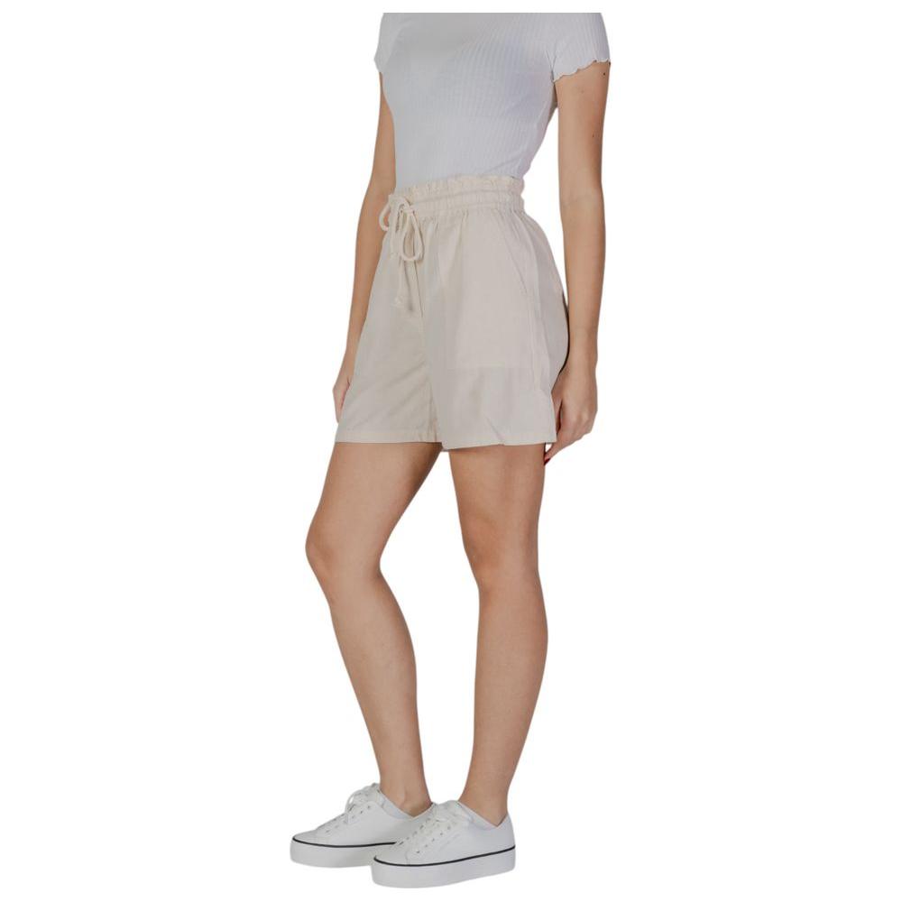 B.Young Beige Cotton Short B.Young Dark Gray