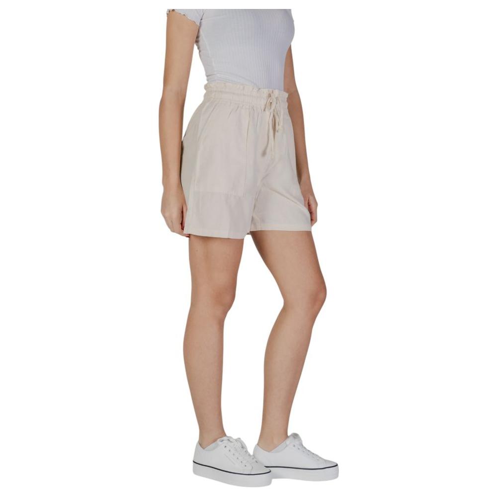 B.Young Beige Cotton Short B.Young Gray