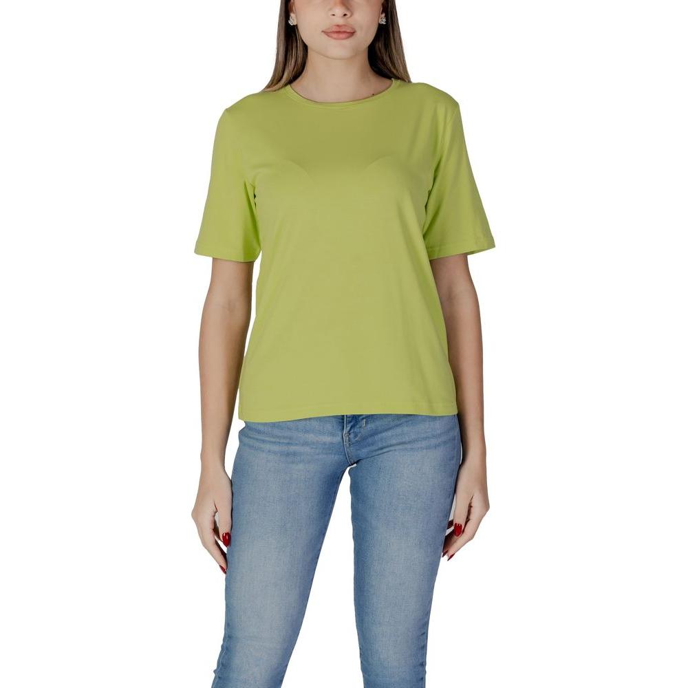 B.Young Green Cotton Tops & T-Shirt B.Young Dark Sea Green
