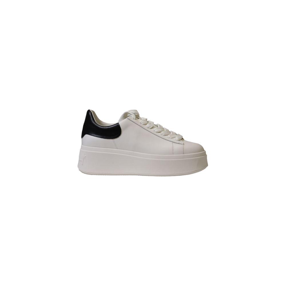 ASH Black And White Leather Sneaker ASH Gray