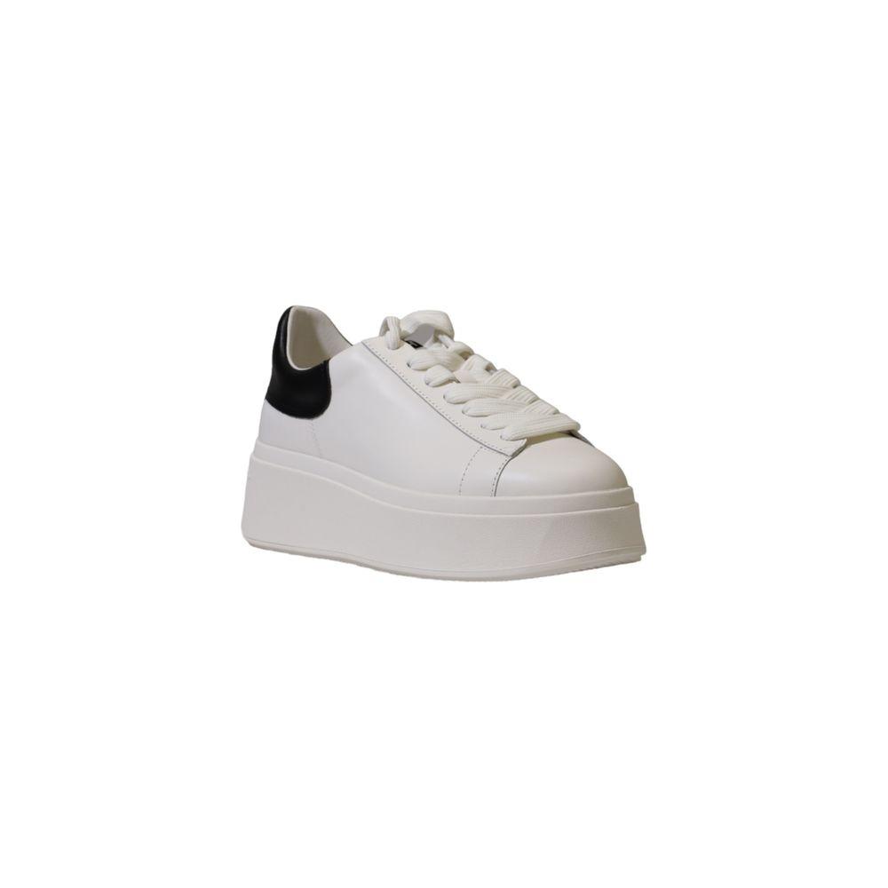 ASH Black And White Leather Sneaker ASH Gray