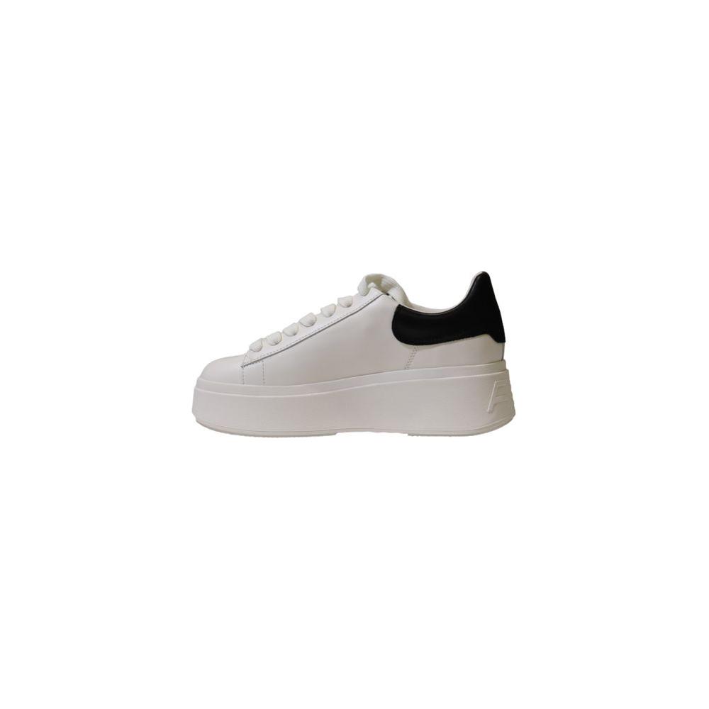 ASH Black And White Leather Sneaker ASH Gray