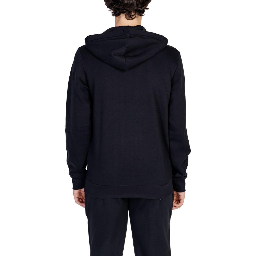 Emporio Armani Underwear Black Cotton Sweater Emporio Armani Underwear Black