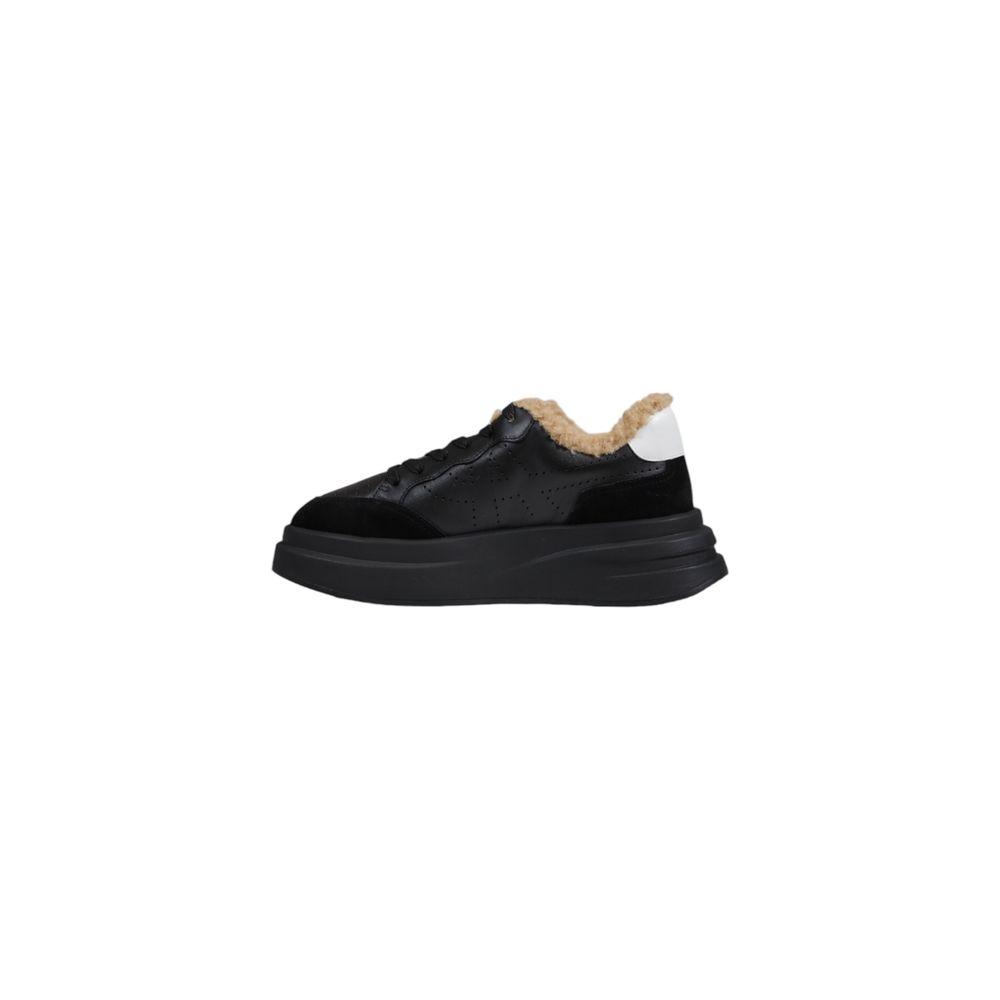 ASH Black And White Leather Sneaker ASH Black