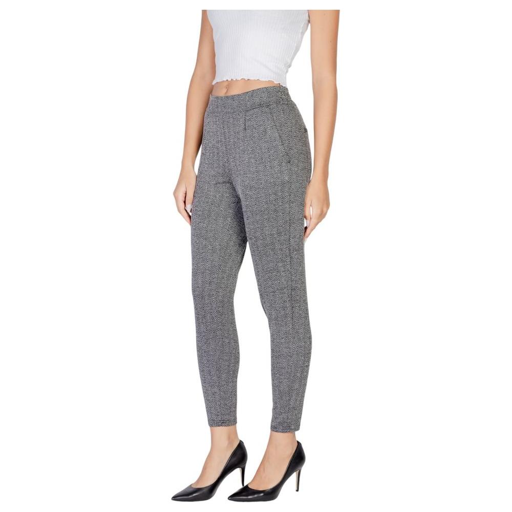 ICHI Black Polyester Jeans & Pant ICHI Rosy Brown