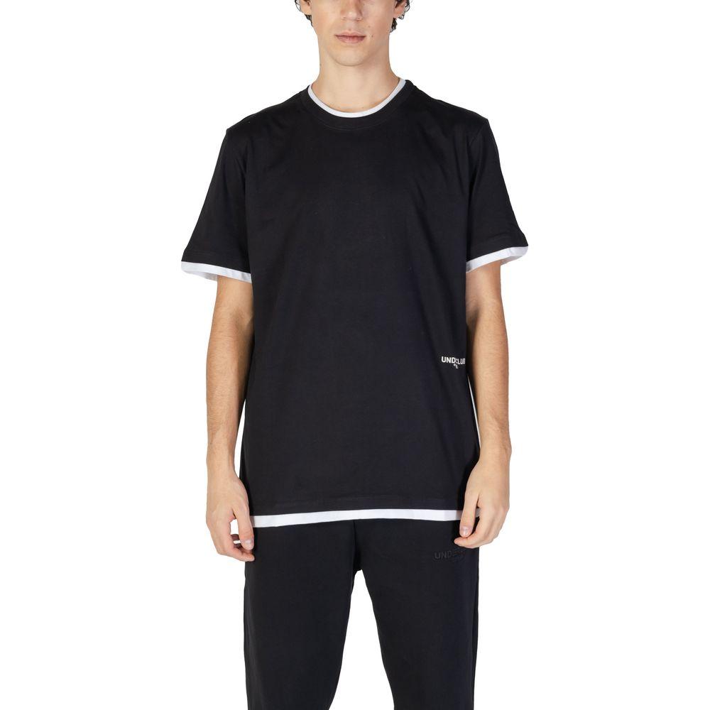 Underclub men's black cotton t-shirt, Fall/Winter collection, 100% cotton, stylish casual wear.