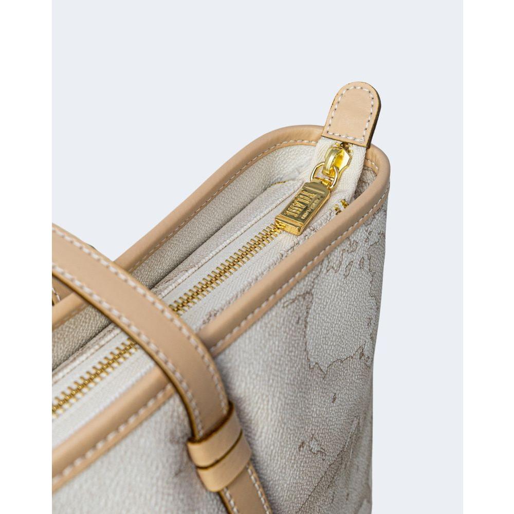 Alviero Martini Prima Classe White Leather Handbag Alviero Martini Prima Classe Lavender