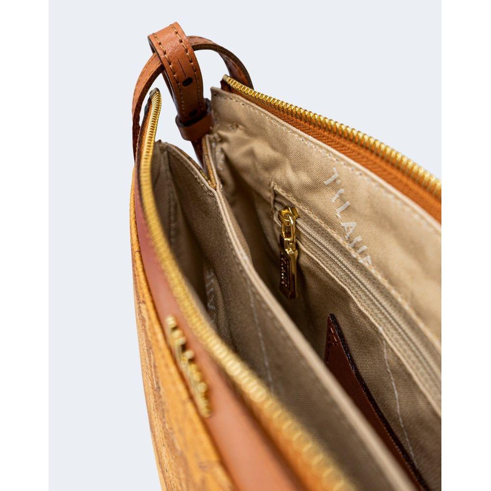 Alviero Martini Prima Classe Beige Leather Handbag Alviero Martini Prima Classe Dark Slate Gray