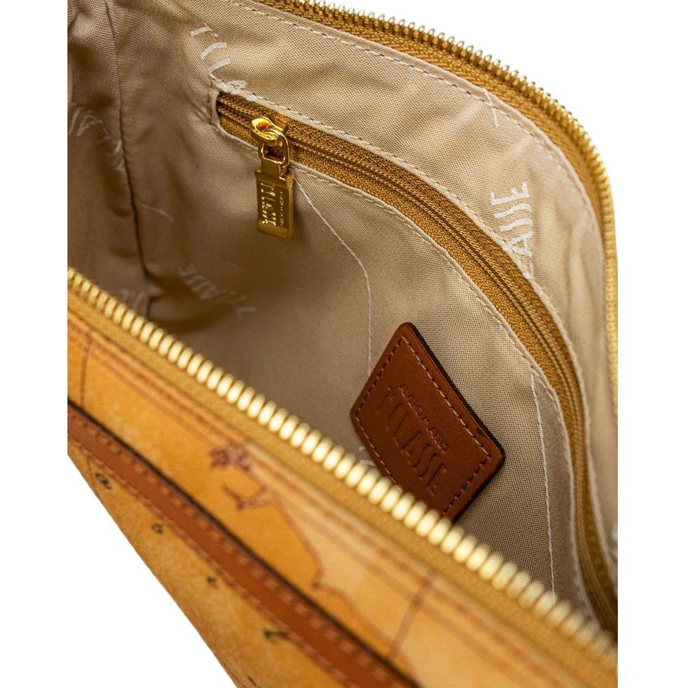 Alviero Martini Prima Classe Beige Leather Handbag Alviero Martini Prima Classe Sienna