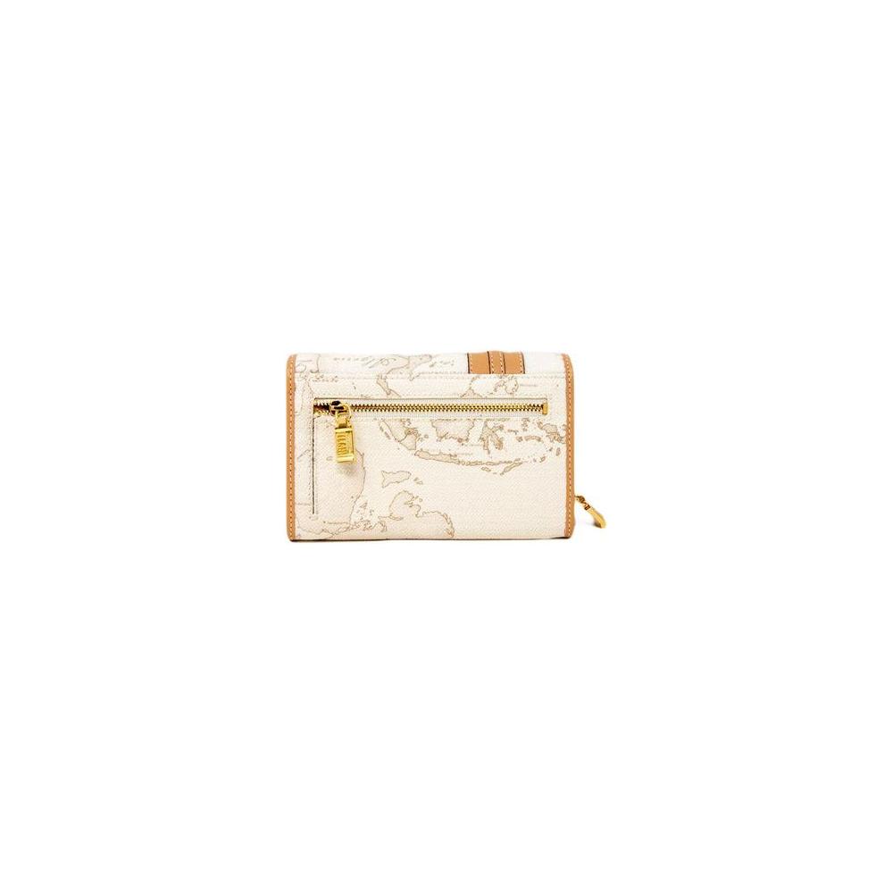 Alviero Martini Prima Classe White Leather Wallet Alviero Martini Prima Classe Antique White