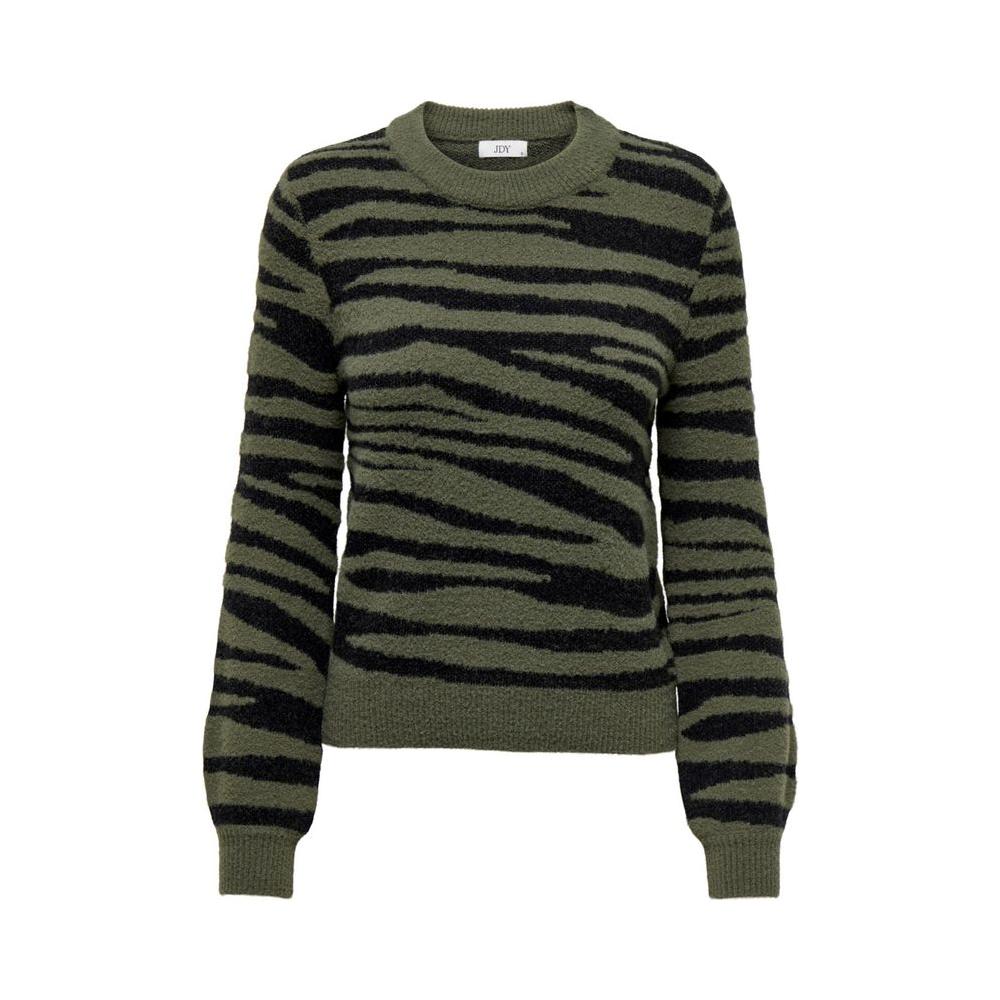 Jacqueline De Yong Green Nylon Sweater Jacqueline De Yong Dark Slate Gray