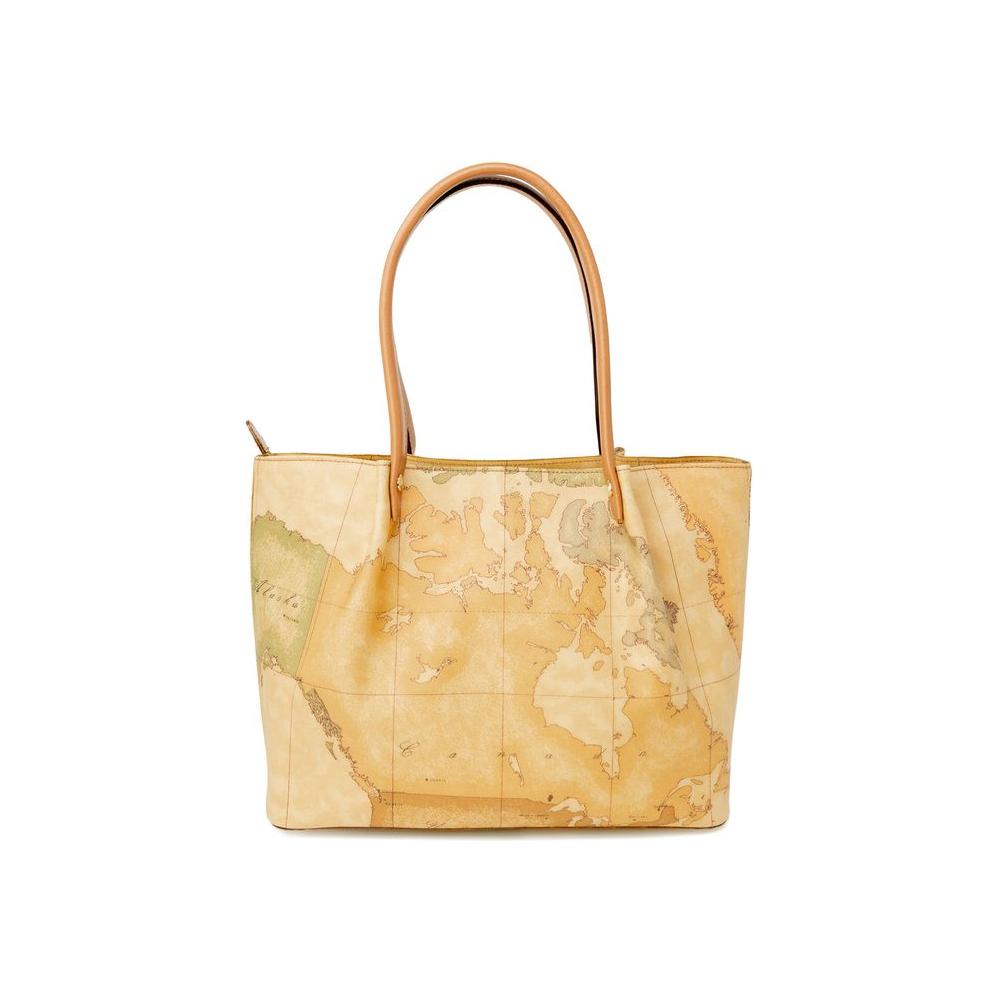 Alviero Martini Prima Classe Beige Leather Handbag Alviero Martini Prima Classe Tan