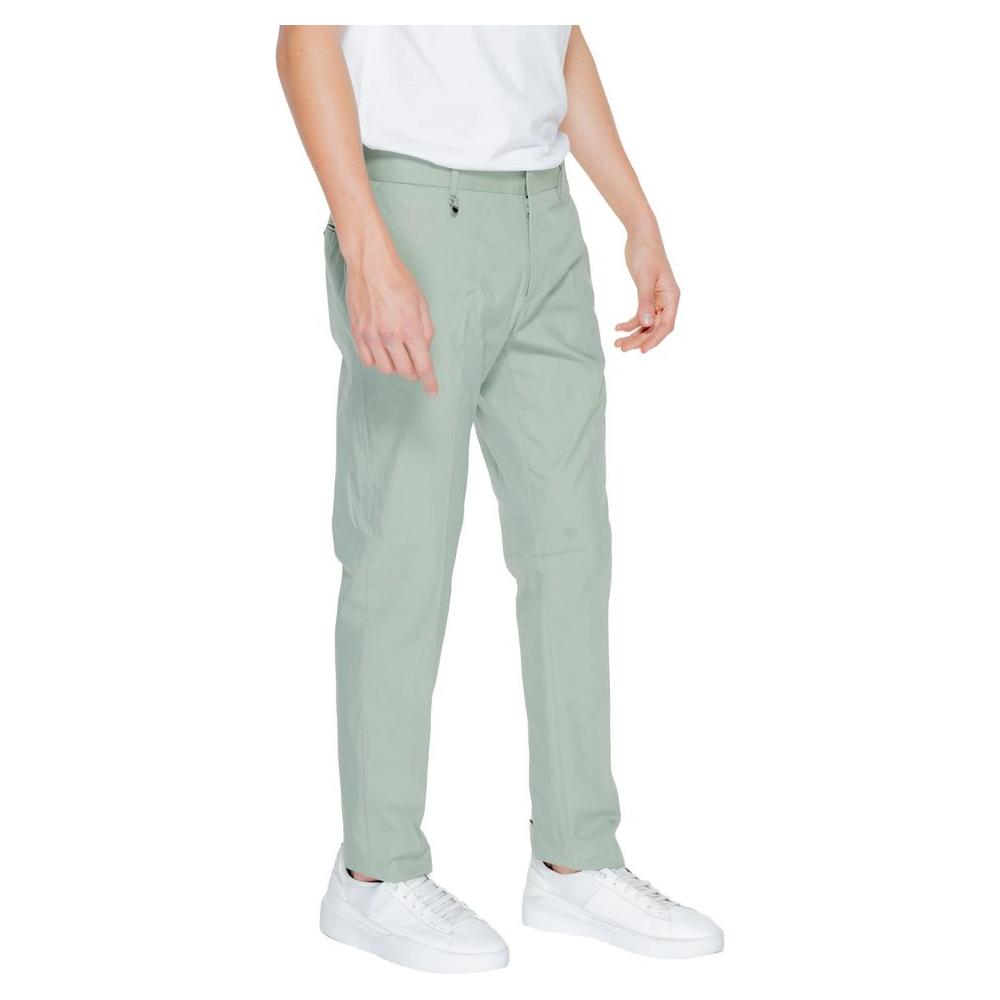 Antony Morato Green Cotton Jeans & Pant Antony Morato Gray