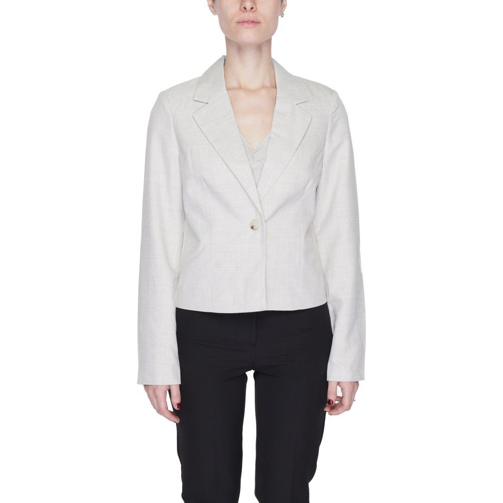 Vero Moda Gray Polyester Suits & Blazer Vero Moda Dark Slate Gray