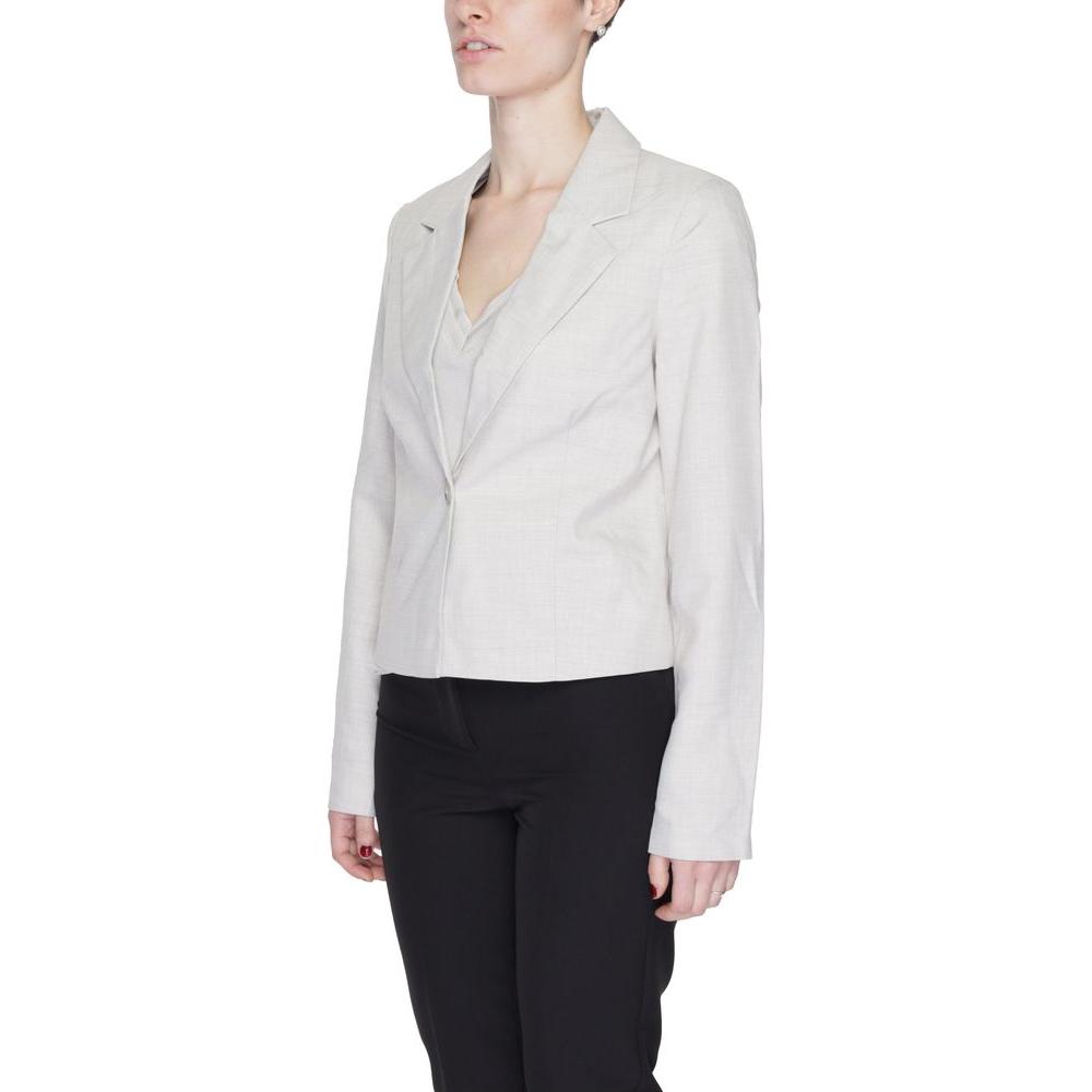 Vero Moda Gray Polyester Suits & Blazer Vero Moda Dark Slate Gray