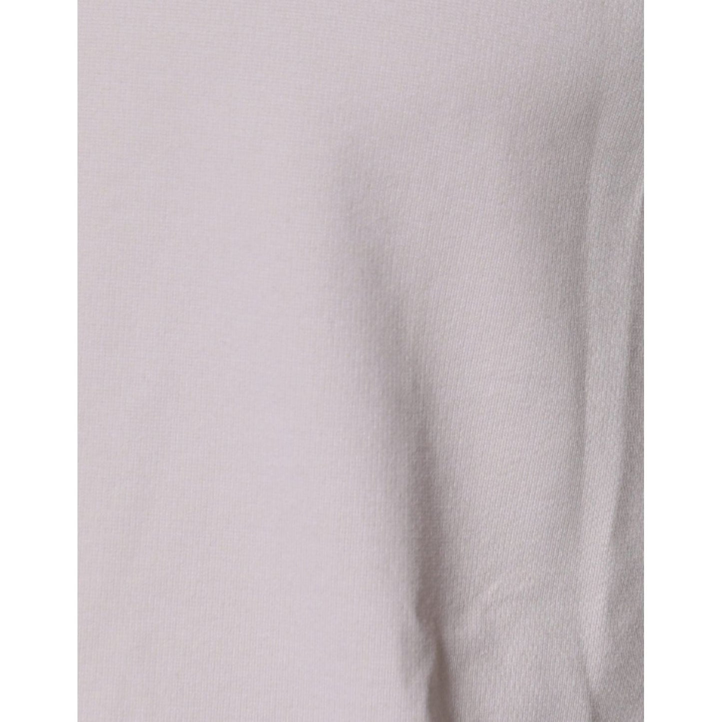 Dolce & Gabbana Beige Logo Cotton Blend Crew Neck T-shirt Dolce & Gabbana Gray
