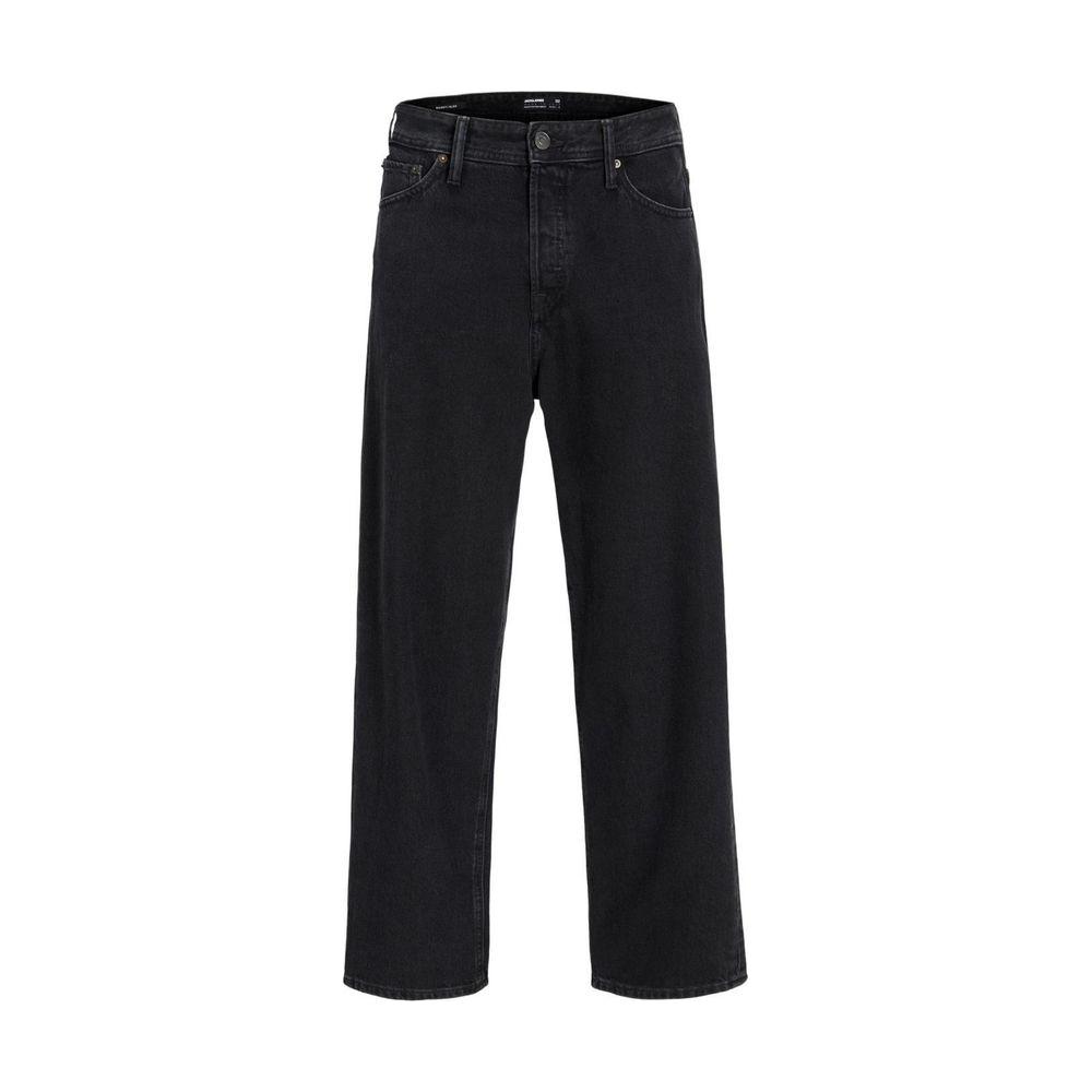 Jack Jones Black Cotton Jeans & Pant Jack Jones Black
