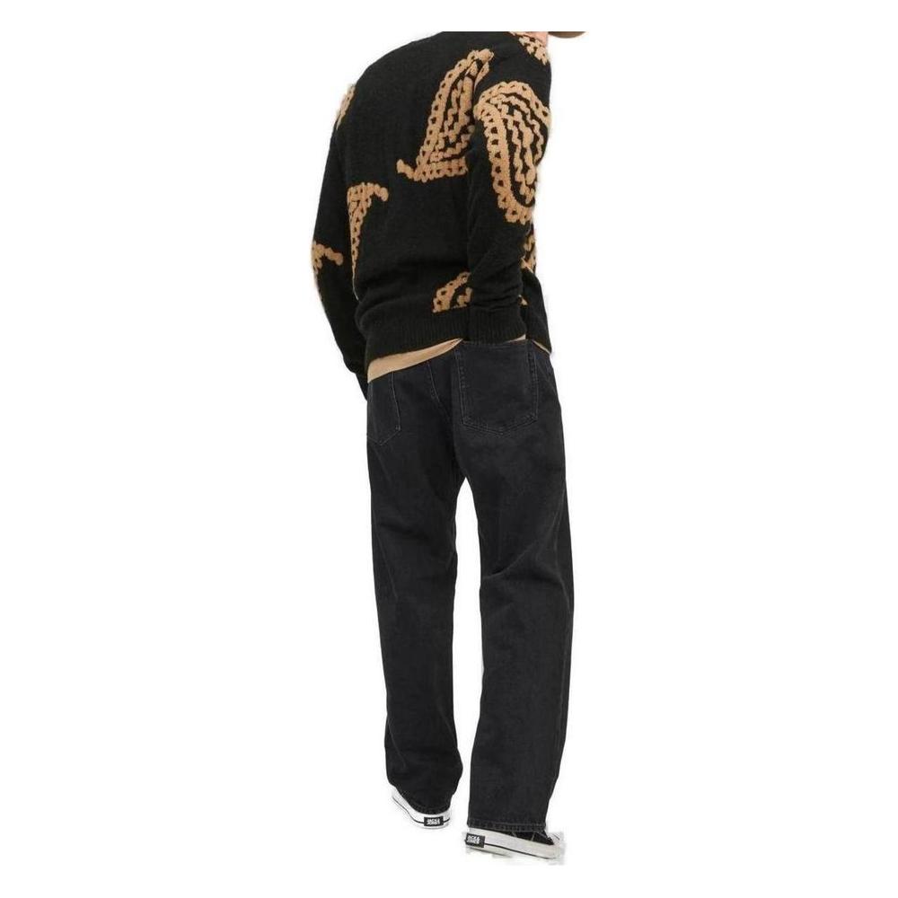 Jack Jones Black Cotton Jeans & Pant Jack Jones Black