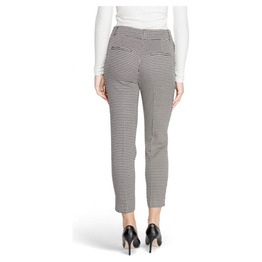 Only Black Polyester Jeans & Pant Only Light Gray