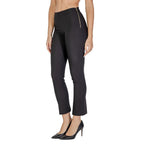 Sandro Ferrone Black Polyester Pant