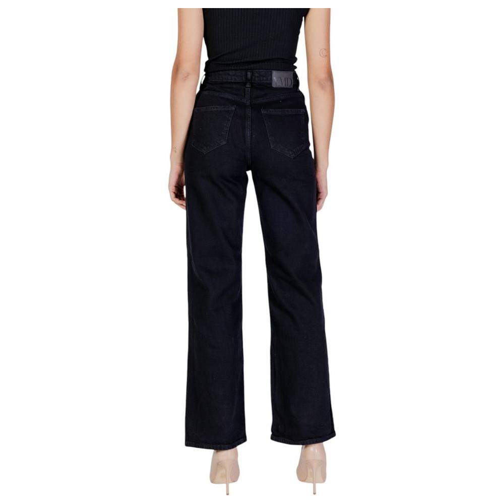 Vero Moda Black Cotton Jeans & Pant Vero Moda Tan