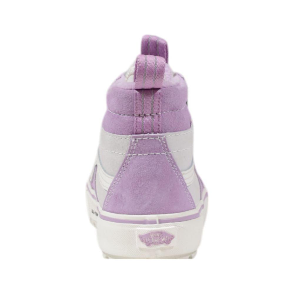Vans Purple Leather Sneaker Vans Gray