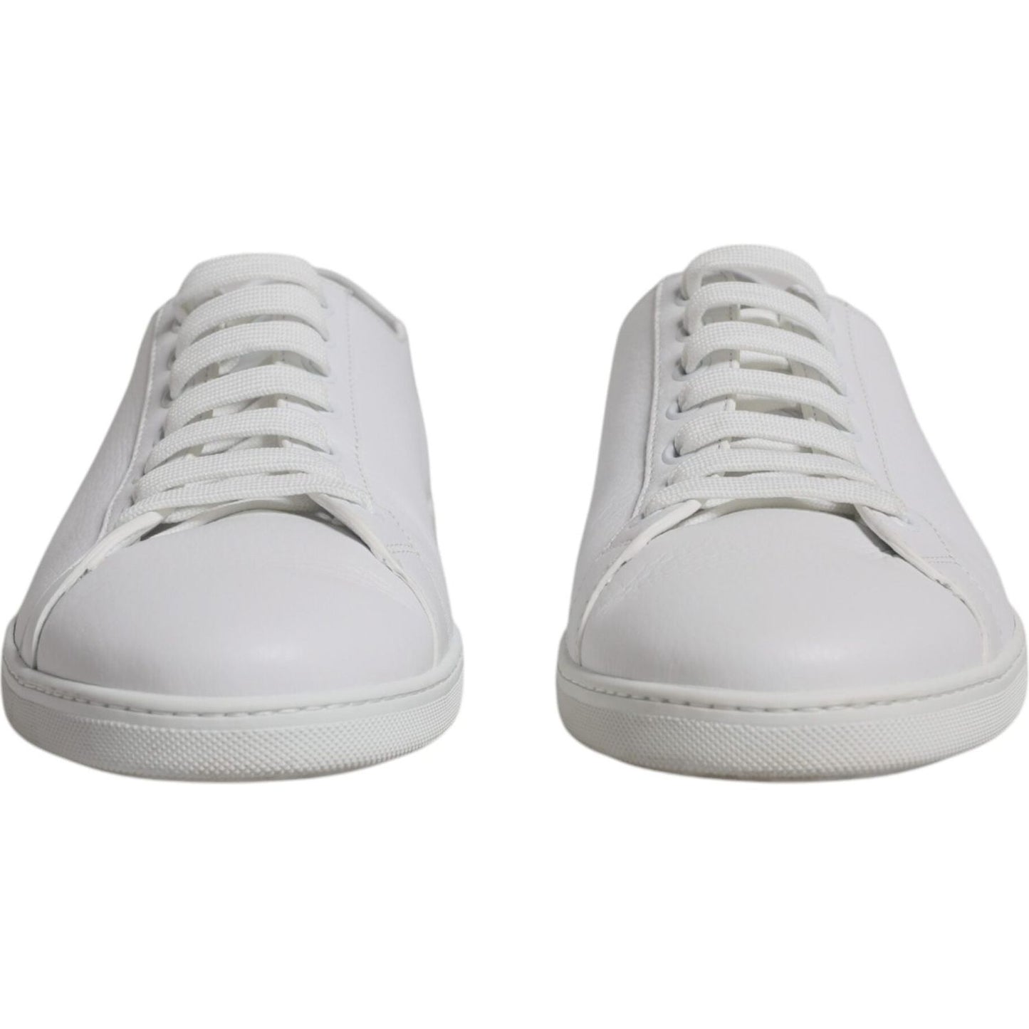 Dolce & Gabbana White Low Top Men Saint Tropez Sneakers Shoes Dolce & Gabbana Gray
