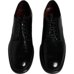 Dolce & Gabbana Dolce & Gabbana Black Leather Lace Up Men Derby Formal Shoes MV6457-43 1728,67345645728,Black,Dolce & Gabbana,EU43/US10,Formal - Men - Shoes,Material: 100% Calf Leather,Men,Men - Shoes,Preowned / Defect,Shoes