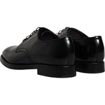 Dolce & Gabbana Dolce & Gabbana Black Leather Lace Up Men Derby Formal Shoes MV6457-43 1728,67345645728,Black,Dolce & Gabbana,EU43/US10,Formal - Men - Shoes,Material: 100% Calf Leather,Men,Men - Shoes,Preowned / Defect,Shoes