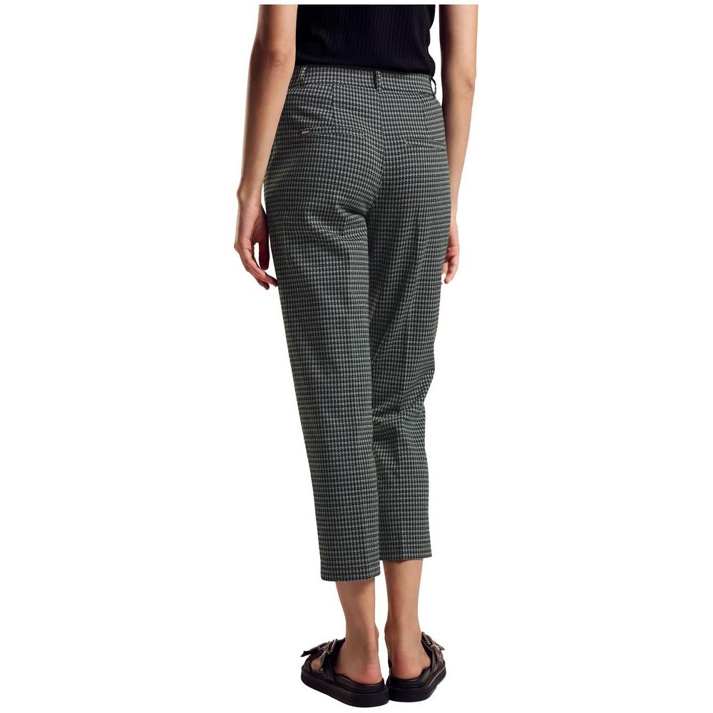 Street One Green Polyester Jeans & Pant Street One Dark Slate Gray