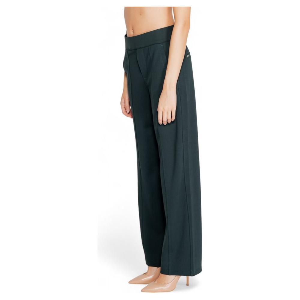 Street One Green Viscose Jeans & Pant Street One Dark Slate Gray