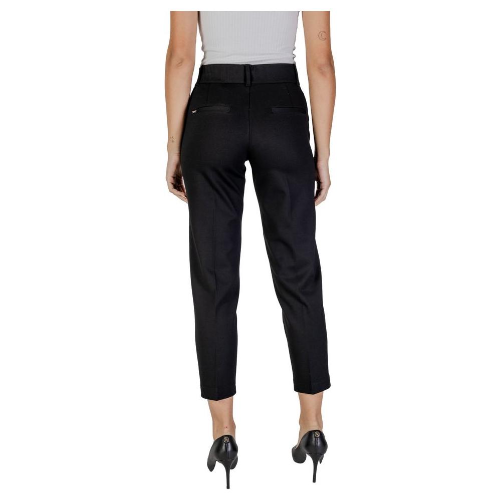 Street One Black Viscose Jeans & Pant Street One Black