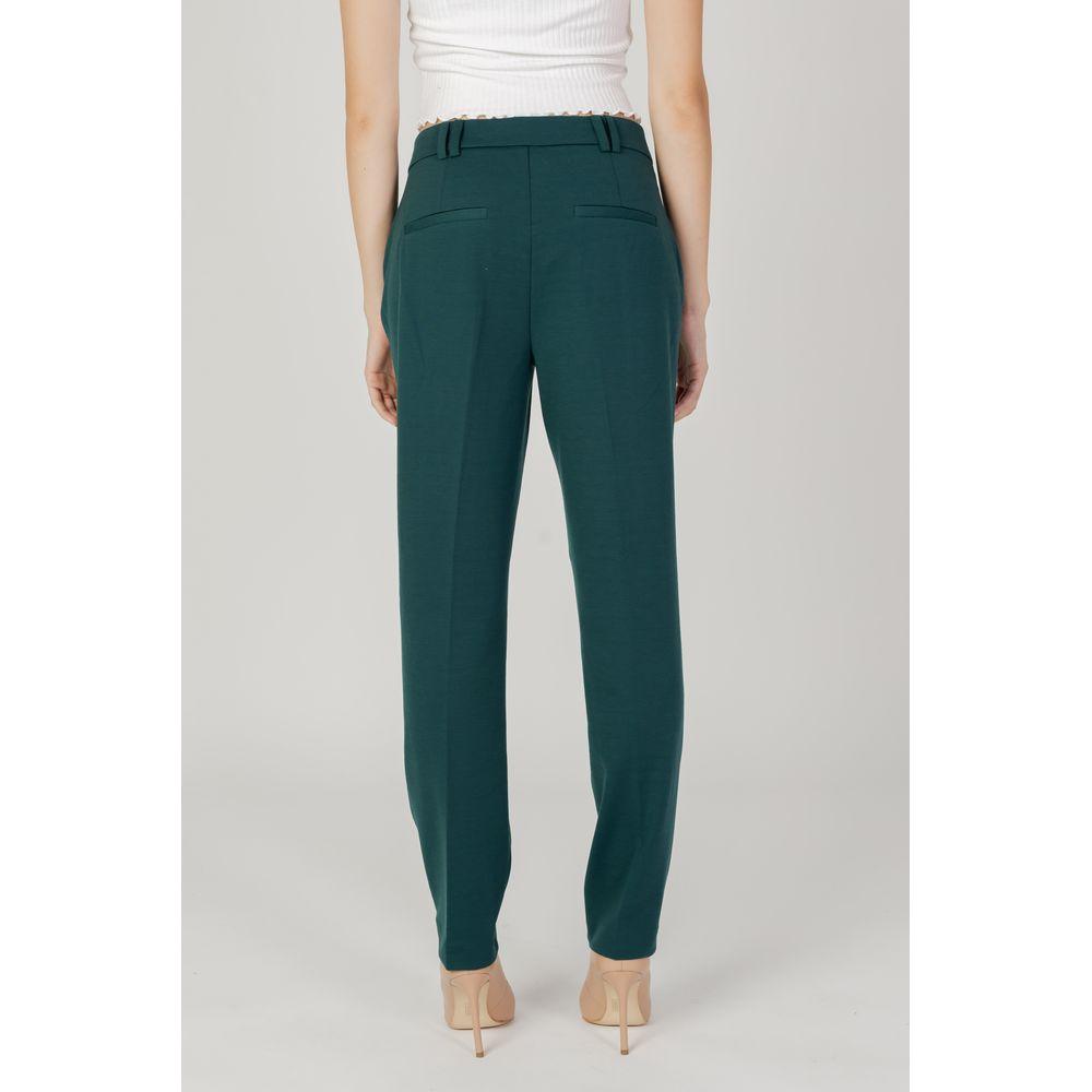 Only Green Polyester Jeans & Pant Only Light Gray