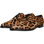 Dolce & Gabbana Dolce & Gabbana Brown Leopard Derby Formal Men Dress Shoes MV6546-41.5 1728,67345645728,Brown,Dolce & Gabbana,EU41.5/US8.5,Formal - Men - Shoes,Material: 100% Calf Fur,Men,Men - Shoes,New with tags,Shoes