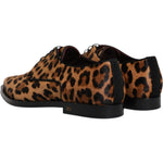Dolce & Gabbana Dolce & Gabbana Brown Leopard Derby Formal Men Dress Shoes MV6546-41.5 1728,67345645728,Brown,Dolce & Gabbana,EU41.5/US8.5,Formal - Men - Shoes,Material: 100% Calf Fur,Men,Men - Shoes,New with tags,Shoes
