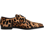 Dolce & Gabbana Dolce & Gabbana Brown Leopard Derby Formal Men Dress Shoes MV6546-41.5 1728,67345645728,Brown,Dolce & Gabbana,EU41.5/US8.5,Formal - Men - Shoes,Material: 100% Calf Fur,Men,Men - Shoes,New with tags,Shoes