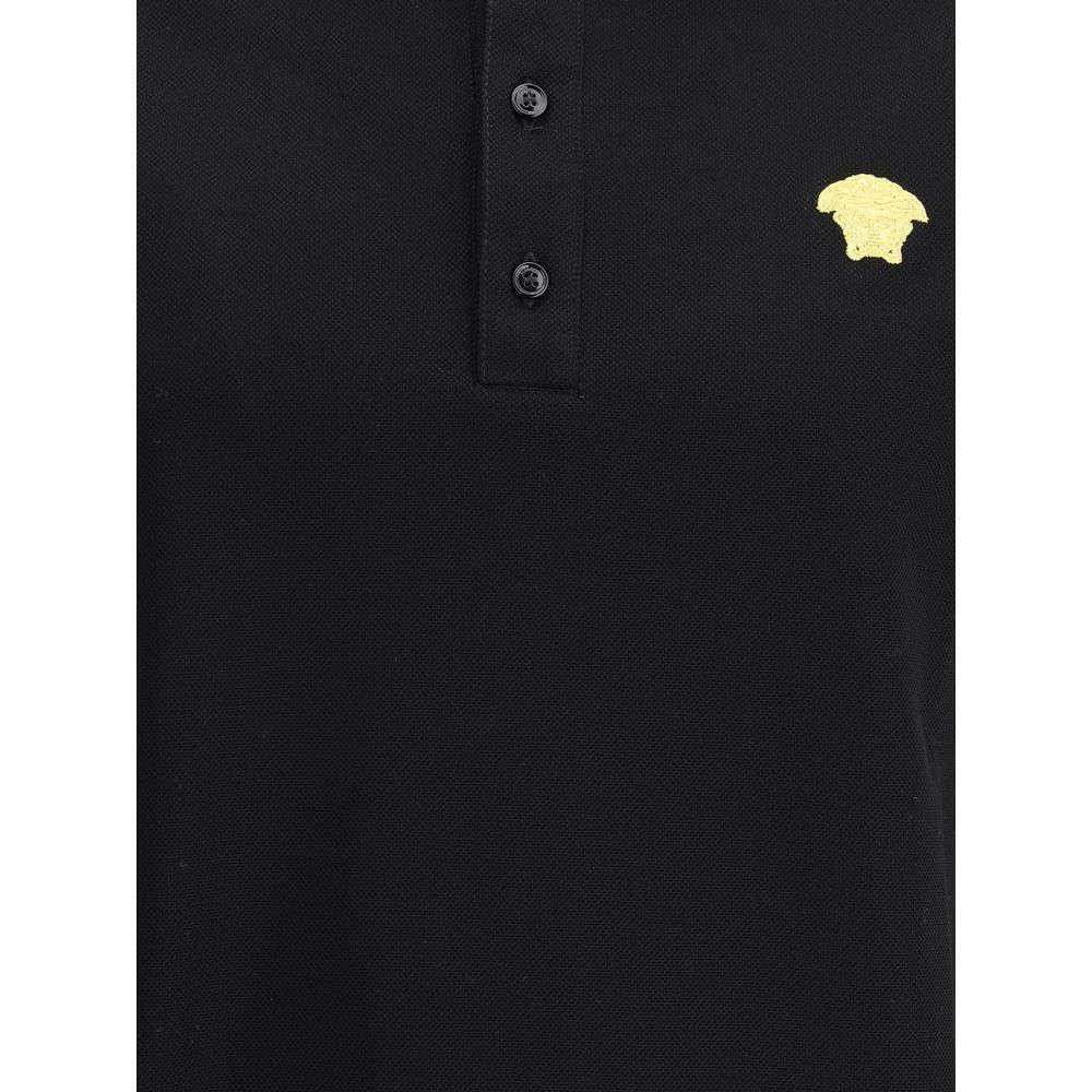 Versace Polo Shirt Versace Black