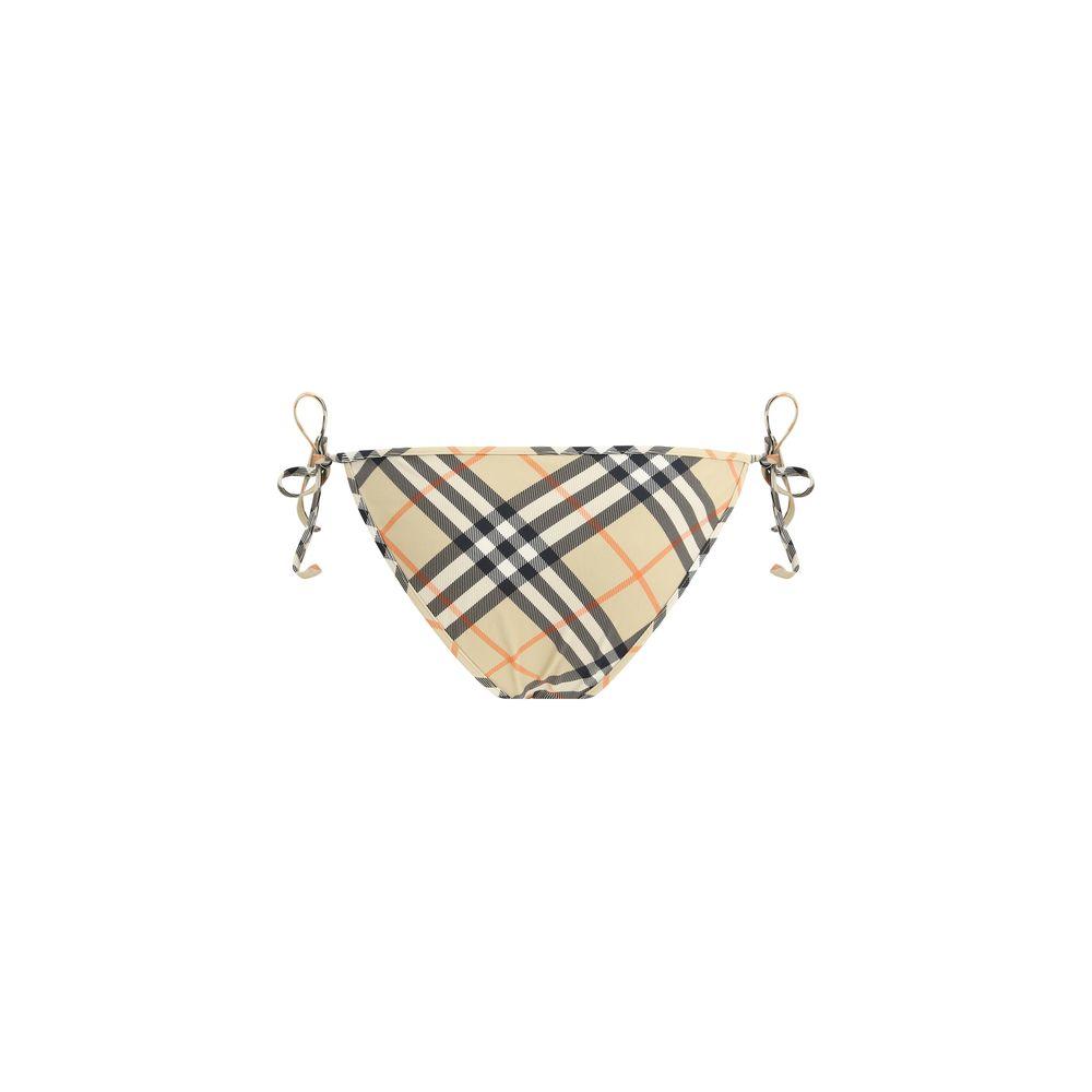 Burberry Archivio Check brief Swimsuit Burberry Light Gray