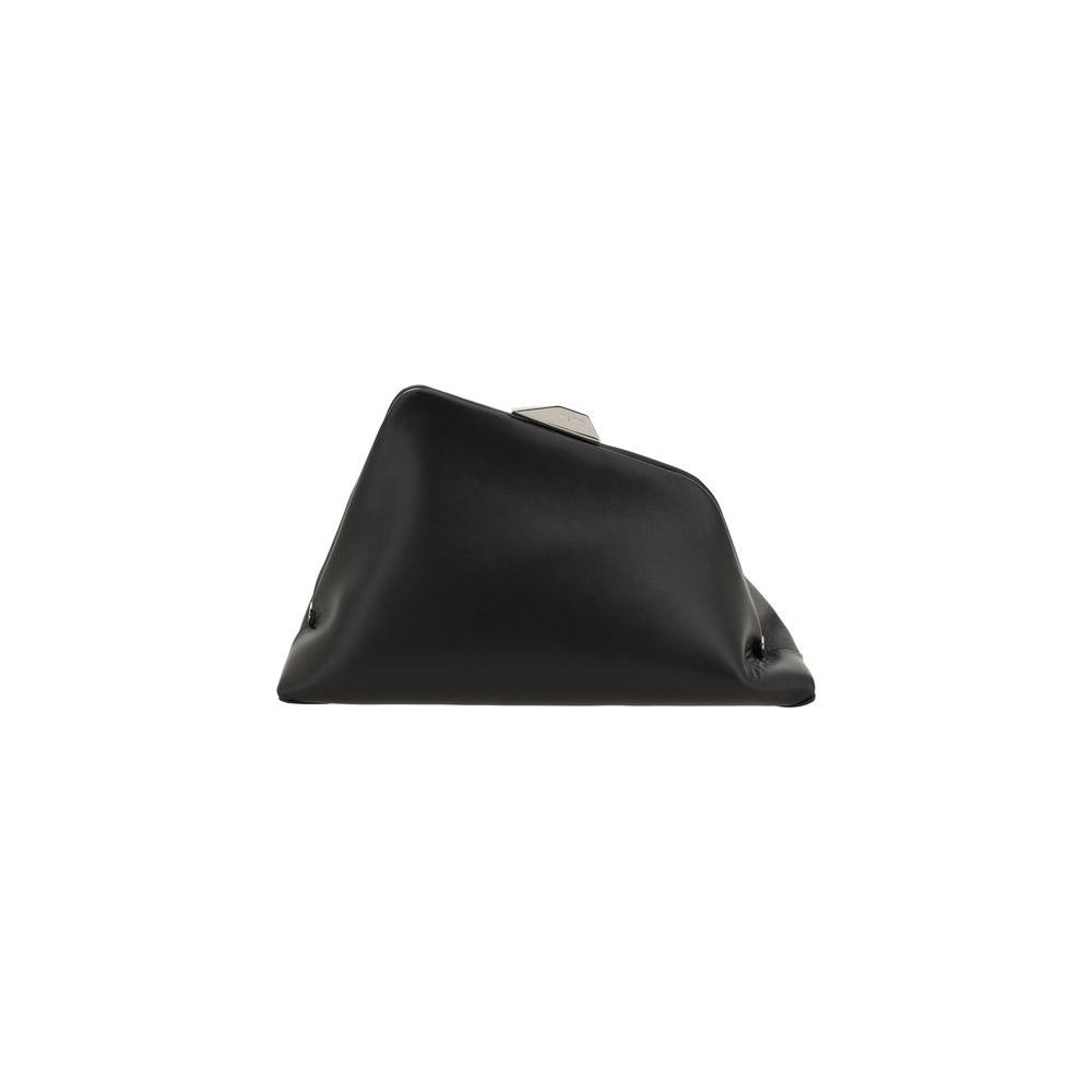 The Attico Day Off Shoulder Bag The Attico Dark Slate Gray