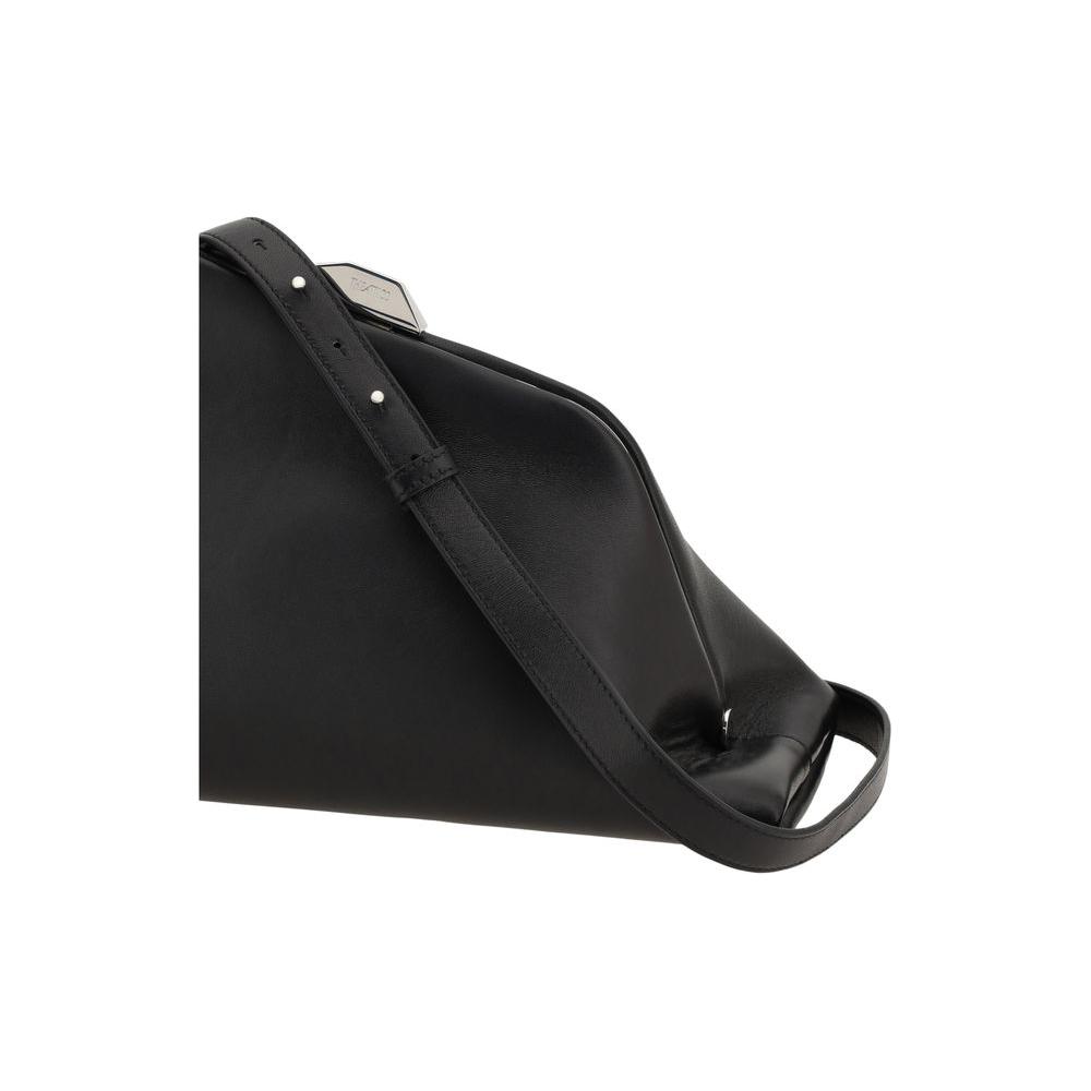 The Attico Day Off Shoulder Bag The Attico Dark Slate Gray