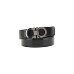 Ferragamo Ferragamo Reversible Belt FE-644557001-110 CM / 44 INCHES 100 cm / 40 Inches,105 cm / 42 Inches,110 cm / 44 Inches,1728,72470364320,90 cm / 36 Inches,95 cm / 38 Inches,Accessories,Belts - Men - Accessories,Black,Ferragamo,Men,Men - Accessories,N