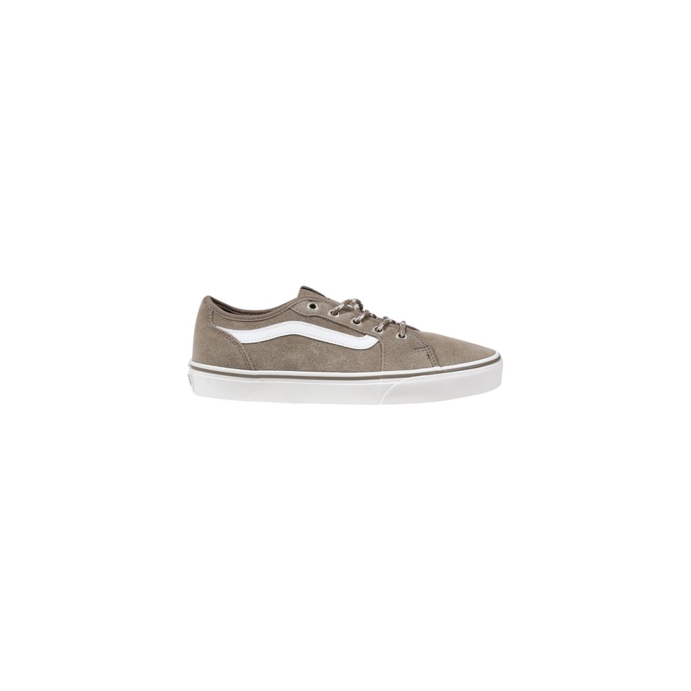 Vans Beige Suede Leather Sneaker Vans Slate Gray