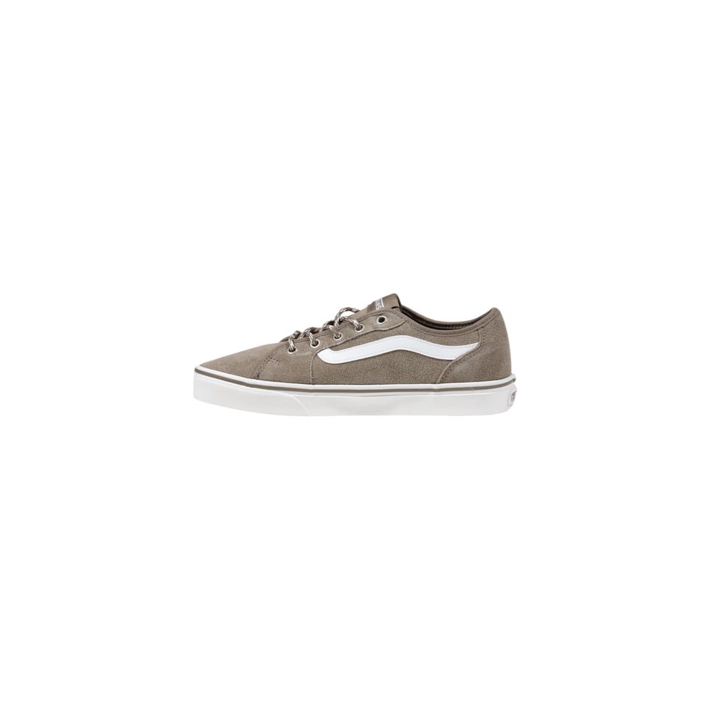 Vans Beige Suede Leather Sneaker Vans Slate Gray