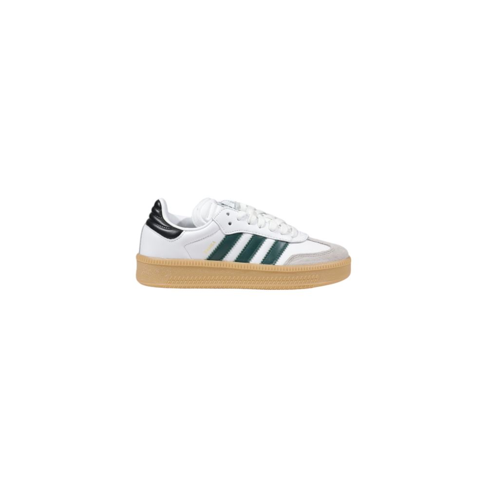 Adidas White Leather Sneaker Adidas Light Gray